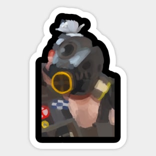 Roadhog watercolor Sticker